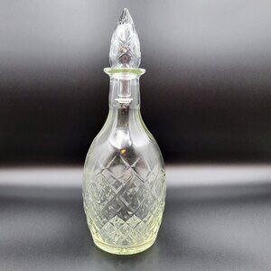 Wine Decanter Glass 1967 Glass London Ontario Canada Winery Limited Read